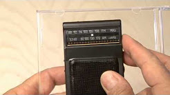 metal detector from a calculator AND A RADIO